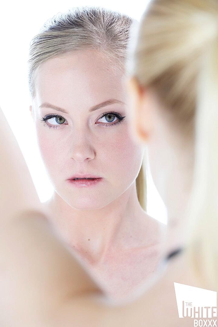 Hungarian Babe Sicilia Makes Tied Up Aislin Cum Using Sex Toys And Wet Tongue Cute, European, Glamour, Model