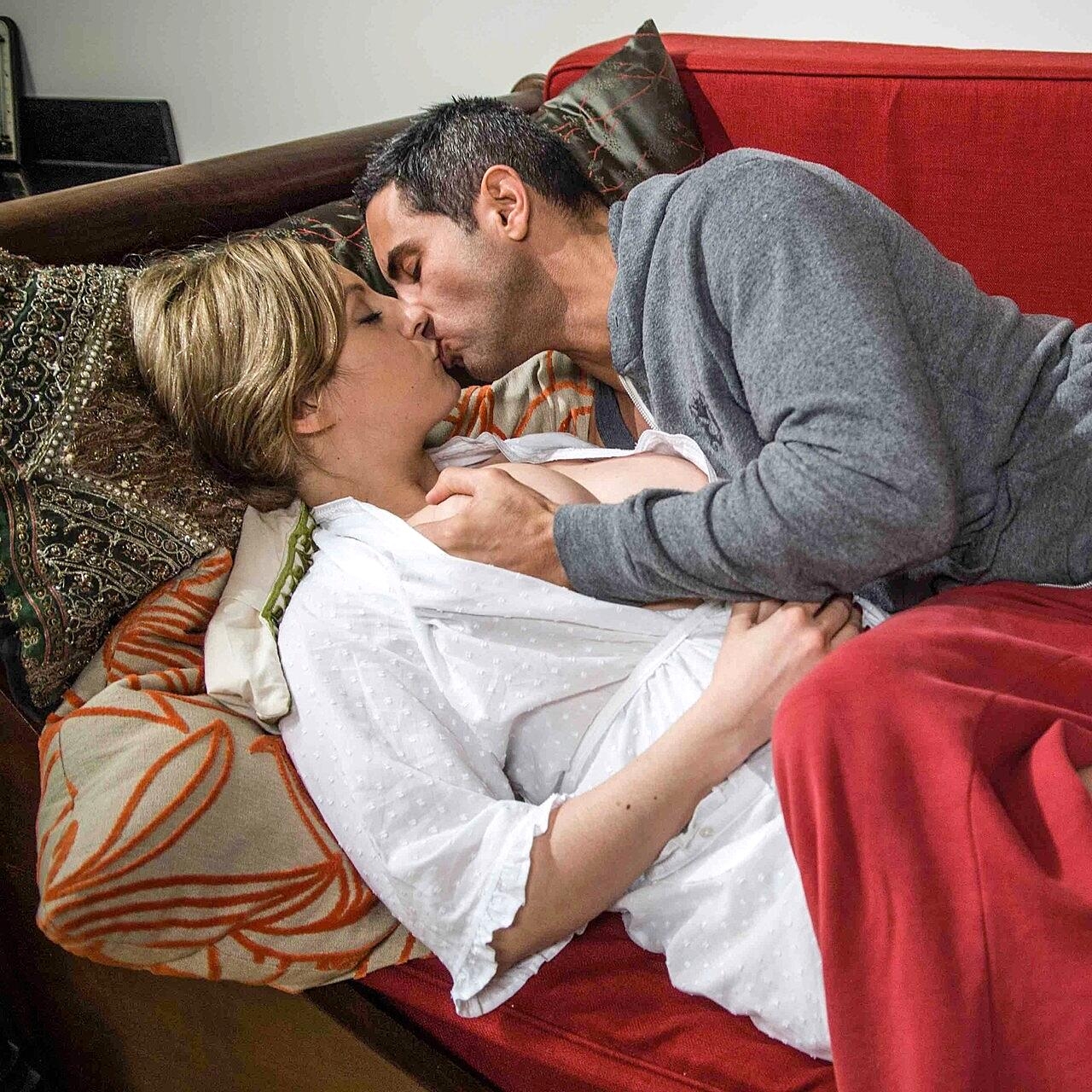 Lovely Amateur Models French Kissing And Posing At A Photoshoot, Luke Hotrod , Ava Dalush , Ryan Ry Erotic, European