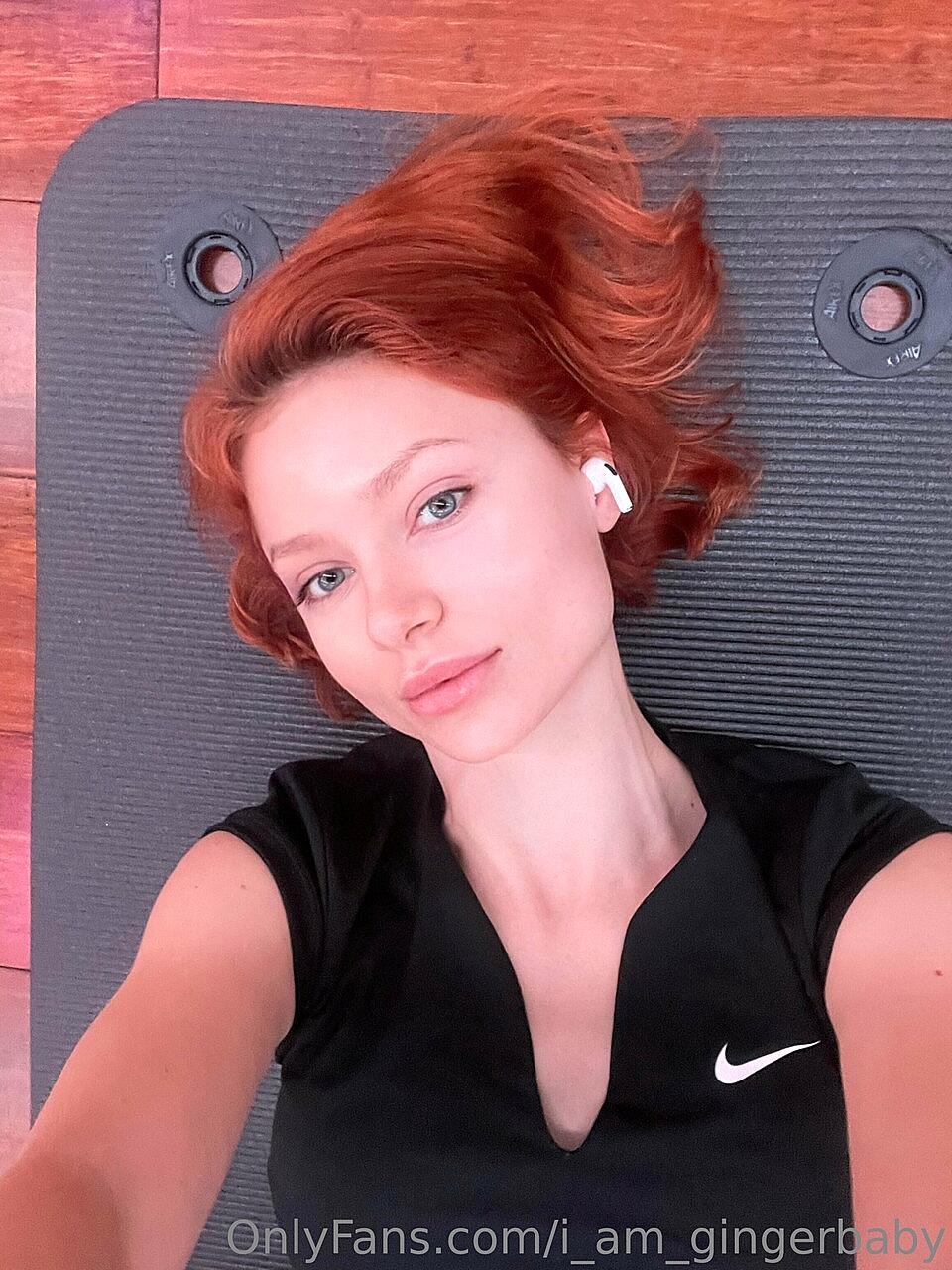 I Am Ginger Baby Face, Redhead, Selfie, Skinny