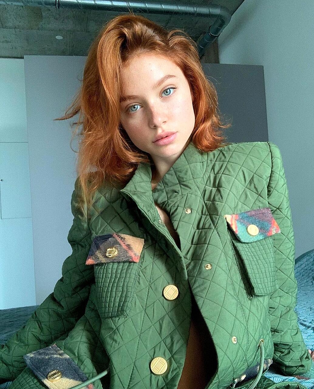 I Am Ginger Baby Face, Redhead, Selfie, Skinny