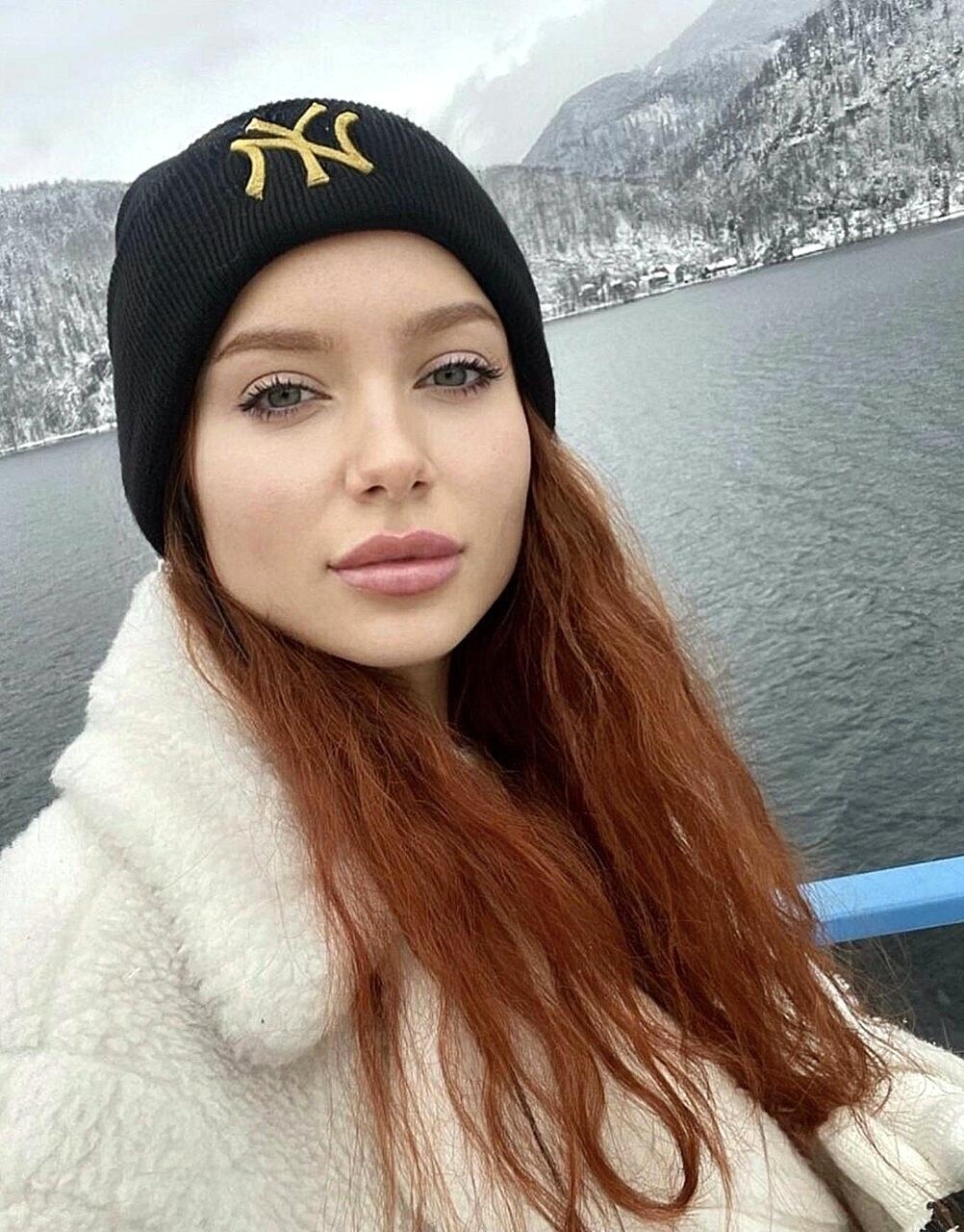 I Am Ginger Baby Face, Redhead, Selfie, Skinny