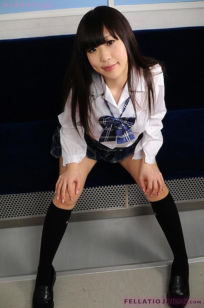 Japanese Schoolgirl Saaya Sakura Spits Cum Into Hands After A Cfnm Blowjob Asian, Blowjob, Japanese