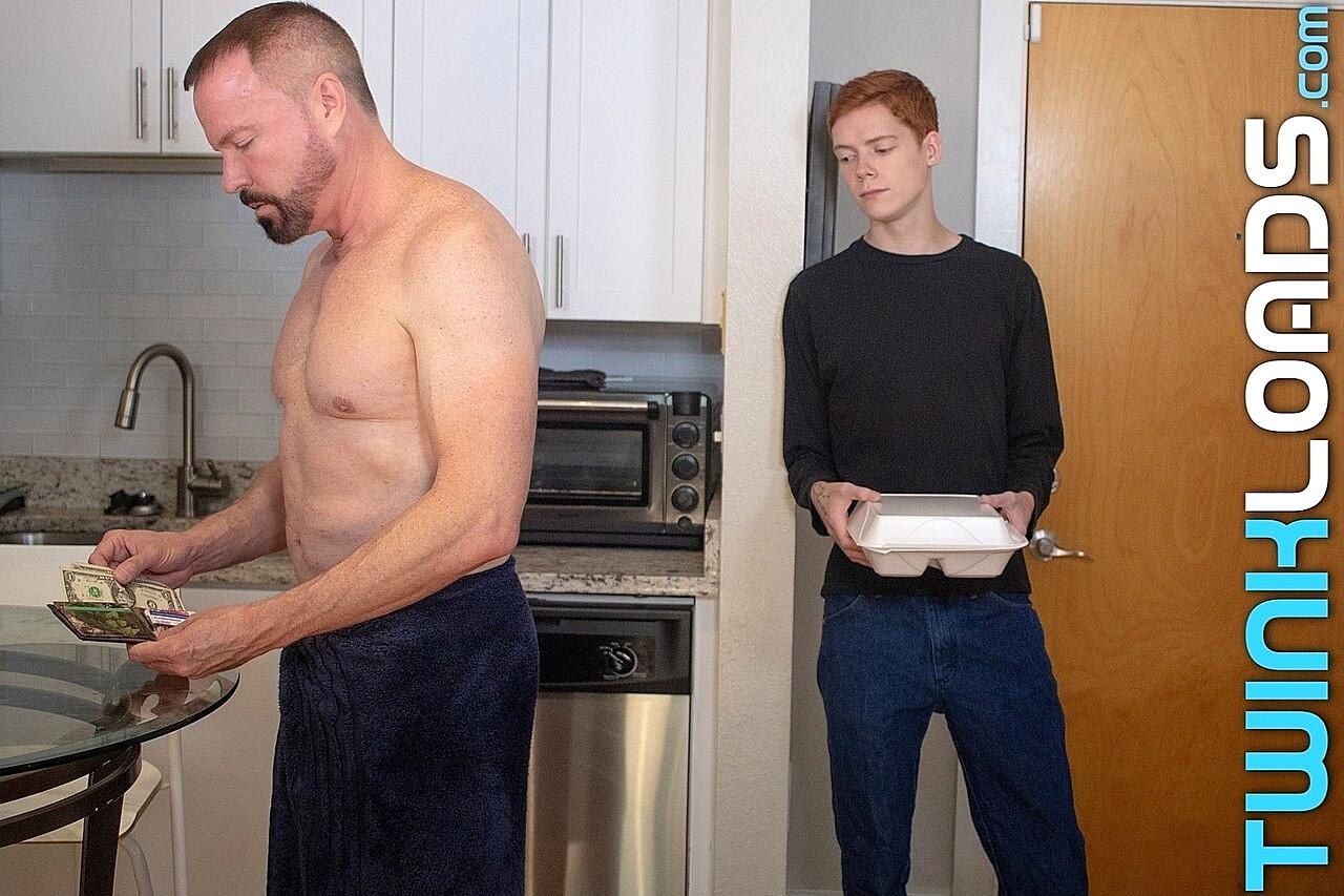 Ginger twink Connor Taylor films himself ass fucking mature Jason Spaark