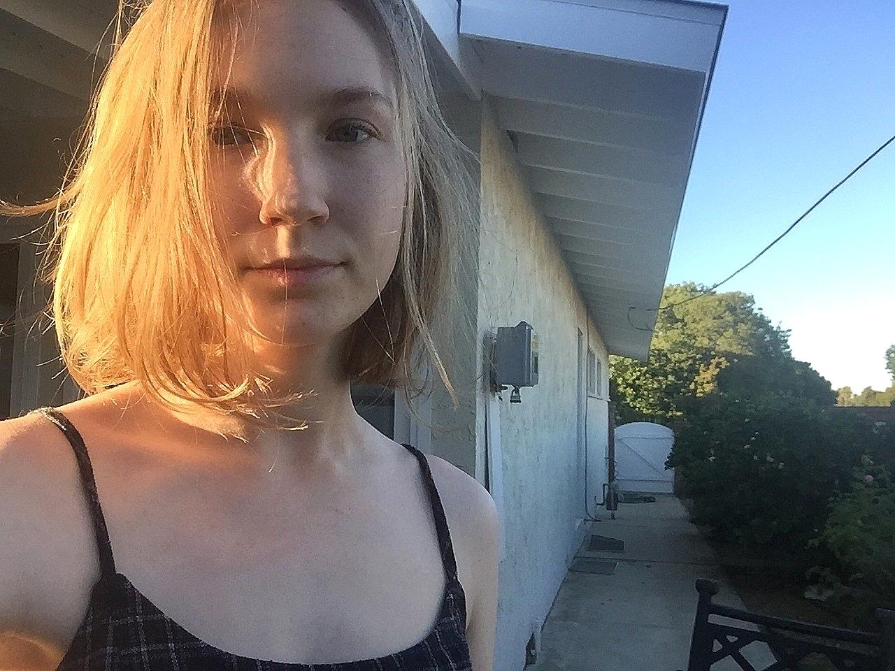 Delicious teen Claire posing for selfies in several hot outfits & bikinis, Claire Roos