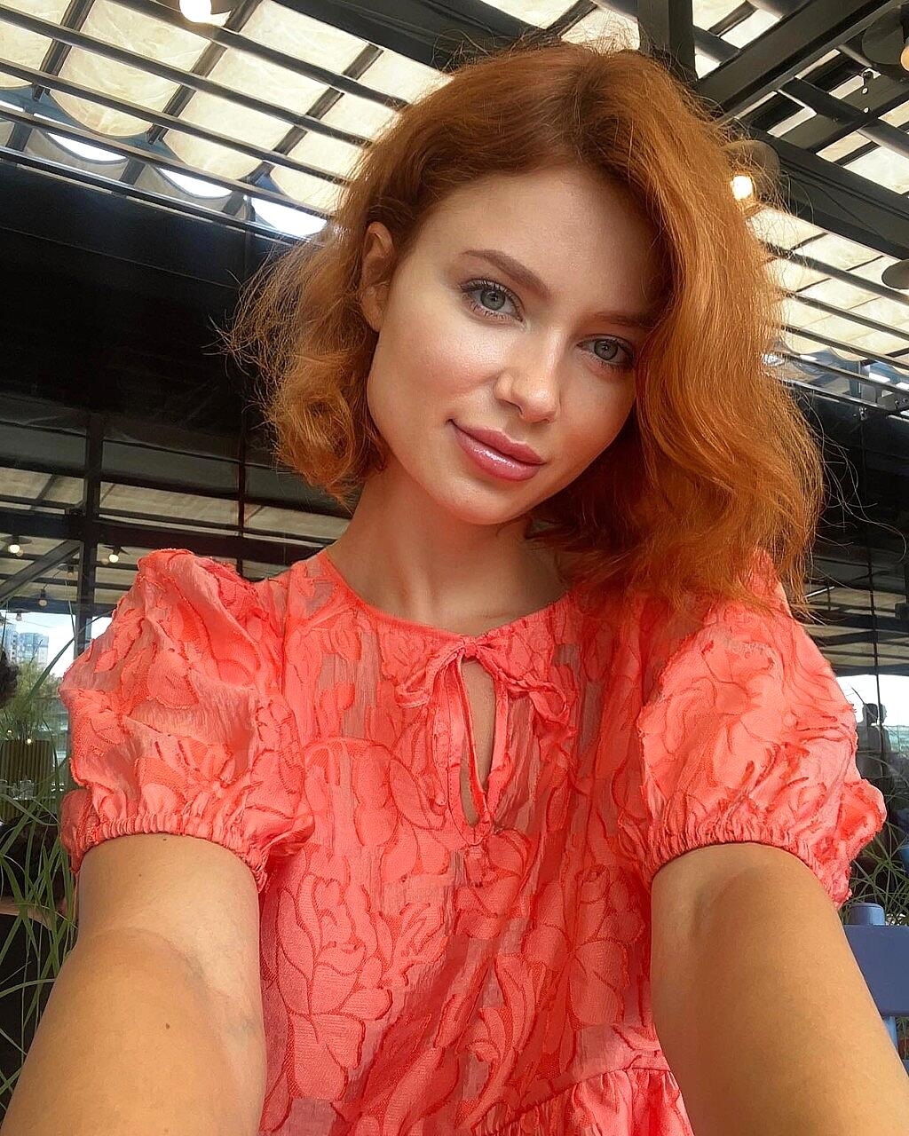 Attractive Model Ginger Baby Poses Seductively In Her Compilation Amateur, Babe, Cute, Model, Redhead