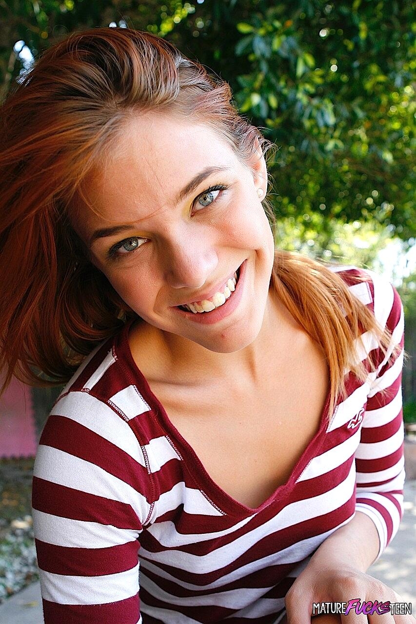 Redheaded Teen Daisy Dalton Unveils Her All-Natural Body And Rides A Fat Dick Mature, Pretty, Redhead